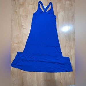 Vibrant Blue Maxi Dress